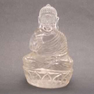 Bergkristal Boeddha 8 cm