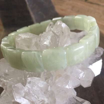 Jade armband vierkant