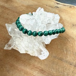 Malachiet armband 6 mm