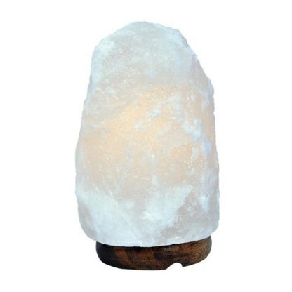 Himalaya zout lamp wit