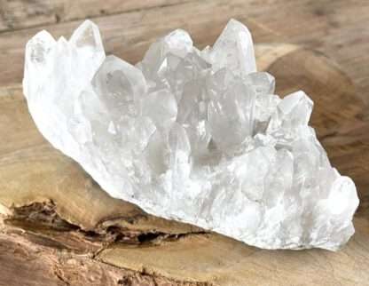 Bergkristal kluster