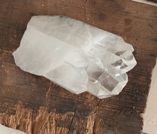 Bergkristal dubbel punt