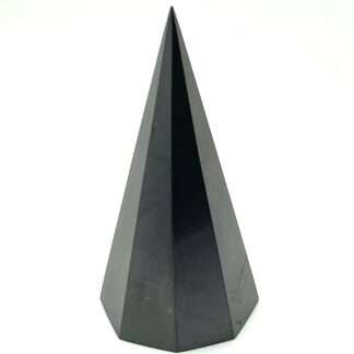 Shungiet piramide achtkant 8 cm