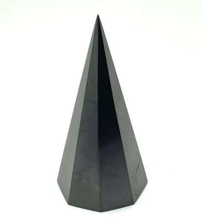 Shungiet piramide achtkant 8 cm