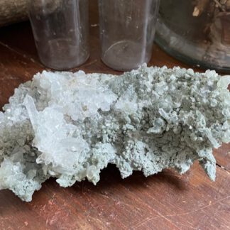 Bergkristal met chloriet