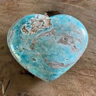 Aragoniet blauw hart