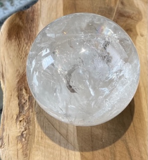 Bergkristal bal 9 cm