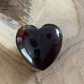 Barnsteen / amber hart 4 cm
