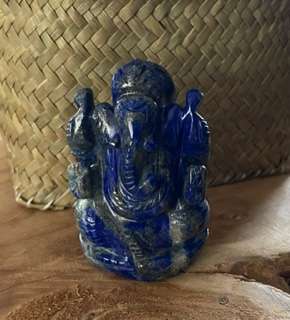 Lapis lazuli Ganesh 8,8 cm