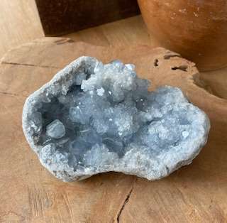 Celestien / celestiet geode