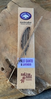 Palo Santo & lavendel handgemaakt en vegan stokjes