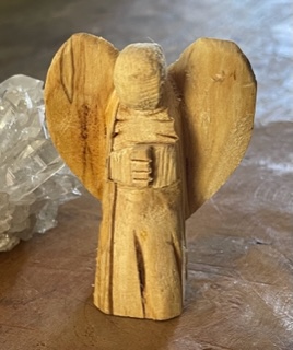 Palo santo houten engel