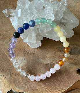 Chakra armband 6 mm