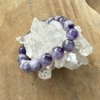 Amethist armband 12 mm