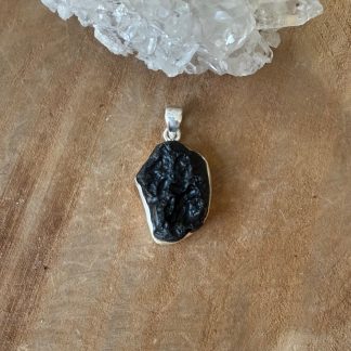 Tektiet hanger gezet in zilver 925 gehalte